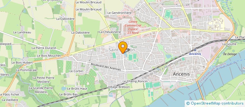 localisation de l'entreprise MADAME SOLEN VAILLANT  ANCENIS-SAINT-GEREON