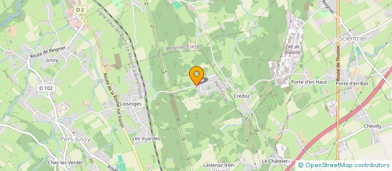 localisation de l'entreprise MADAME SOLENE ADOLPHE  SCIENTRIER