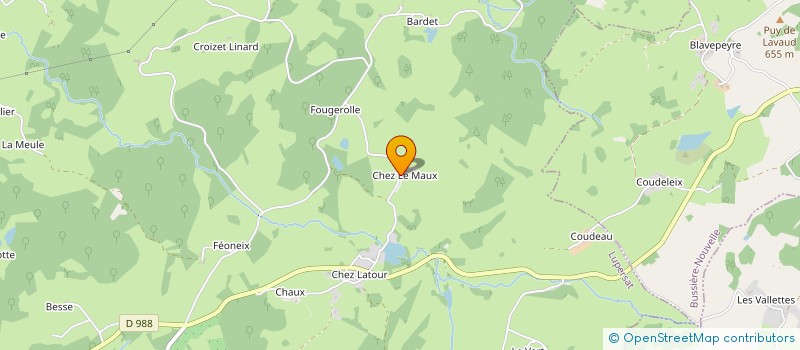 localisation de l'entreprise MADAME SOLENE AGABRIEL  LUPERSAT