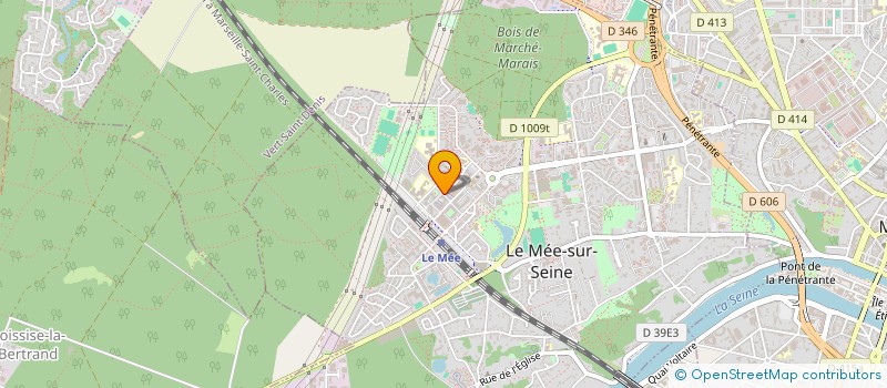 localisation de l'entreprise MADAME SOLENE ANGLES  LE MEE-SUR-SEINE