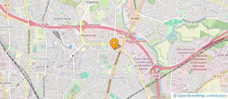 localisation de l'entreprise MADAME SOLENE ARNAULT à TOULOUSE