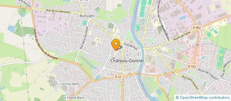 localisation de l'entreprise MADAME SOLENE BALADA FONTRODONA à CHATEAU-GONTIER-SUR-MAYENNE