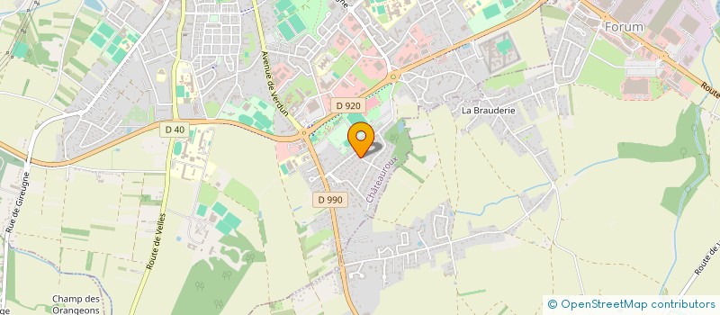 localisation de l'entreprise MADAME SOLENE BARADAT à CHATEAUROUX