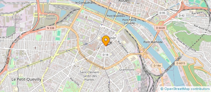 localisation de l'entreprise MADAME SOLENE BARON  ROUEN