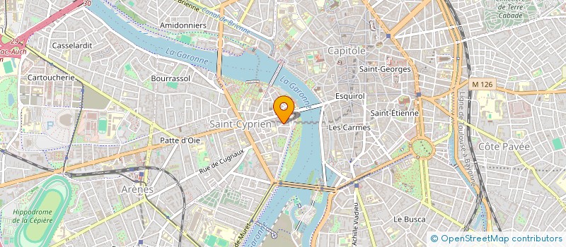 localisation de l'entreprise MADAME SOLENE BARRANGER à TOULOUSE