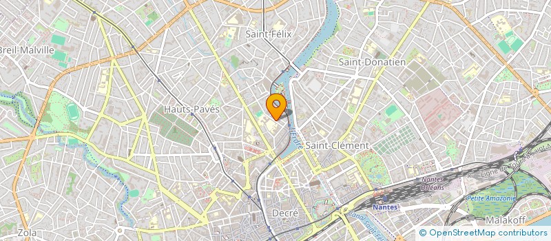 localisation de l'entreprise MADAME SOLENE BEAUCHAMP  NANTES