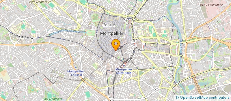 localisation de l'entreprise MADAME SOLENE BENOIT à MONTPELLIER