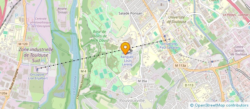 localisation de l'entreprise MADAME SOLENE BERNARD  TOULOUSE