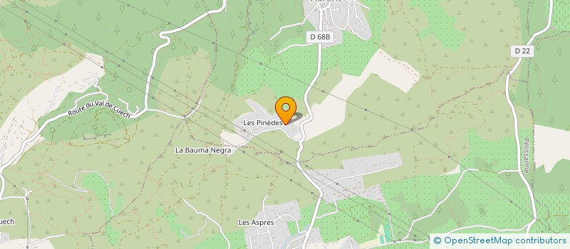 localisation de l'entreprise MADAME SOLENE BOCCA  AURONS