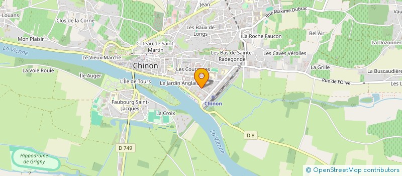 localisation de l'entreprise MADAME SOLENE BODY  CHINON