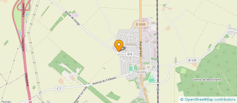 localisation de l'entreprise MADAME SOLENE BONJEAN à CHEVILLY