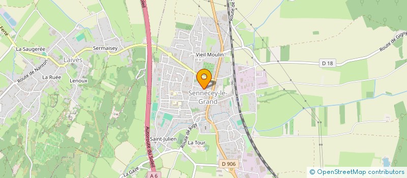 localisation de l'entreprise MADAME SOLENE BOUCON  SENNECEY-LE-GRAND