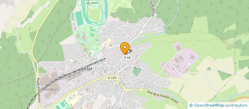 localisation de l'entreprise MADAME SOLENE BOUGEREY  VITTEL