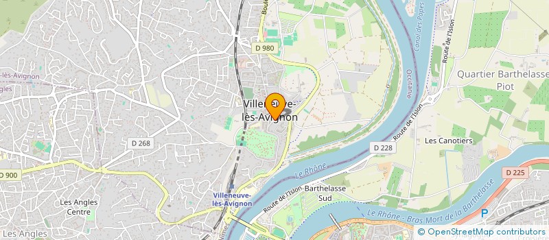 localisation de l'entreprise MADAME SOLENE CABEZA à VILLENEUVE-LES-AVIGNON