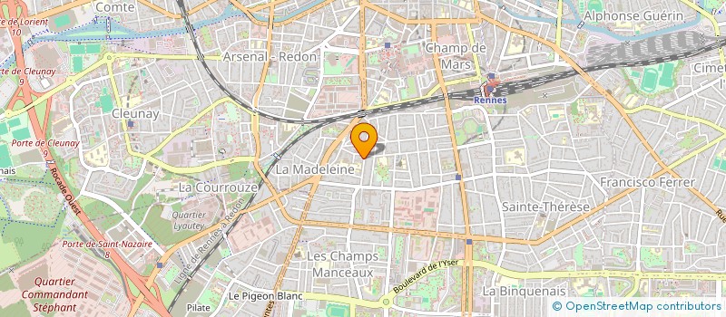 localisation de l'entreprise MADAME SOLENE CARDINEAUD à RENNES