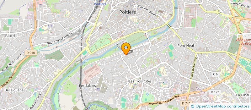 localisation de l'entreprise MADAME SOLENE CHARTIER  SMARVES