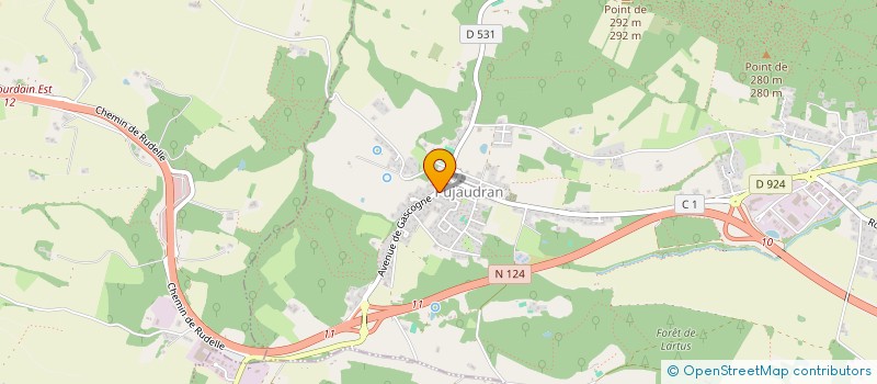 localisation de l'entreprise MADAME SOLENE CHAULOT-TALMON  PUJAUDRAN