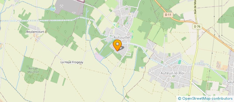 localisation de l'entreprise MADAME SOLENE CHAUMEIL  AUTOUILLET