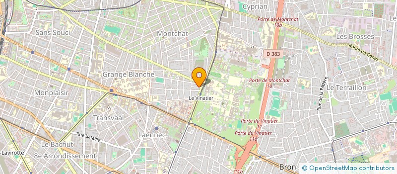 localisation de l'entreprise MADAME SOLENE CIOTTI  LYON