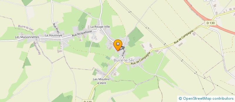 localisation de l'entreprise MADAME SOLENE CLEP  BUIRE-LE-SEC