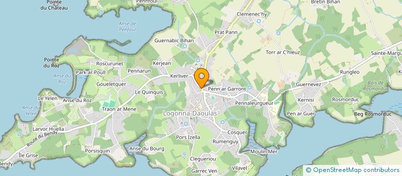 localisation de l'entreprise MADAME SOLENE COZ  HOPITAL-CAMFROUT