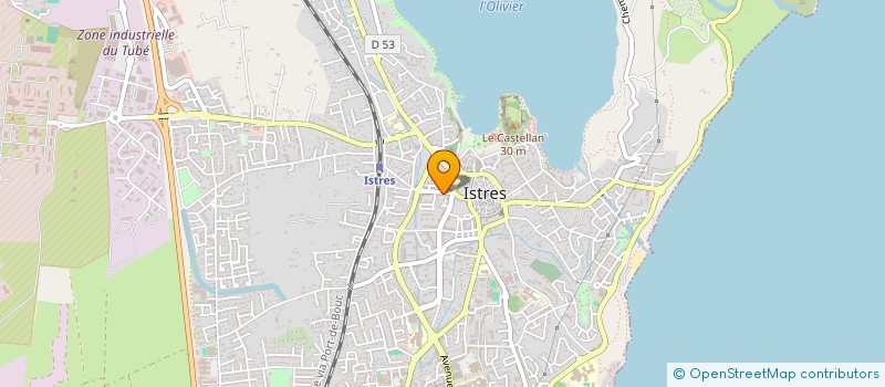 localisation de l'entreprise MADAME SOLENE CURTAT  ISTRES