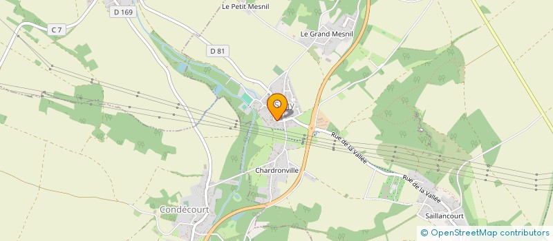 localisation de l'entreprise MADAME SOLENE CYRIEL à SAGY