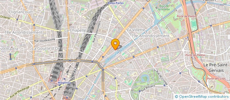 localisation de l'entreprise MADAME SOLENE DA SILVA  PARIS