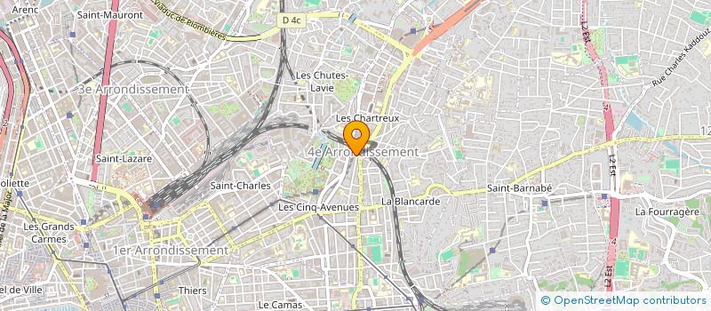 localisation de l'entreprise MADAME SOLENE DAMBRINE à MARSEILLE