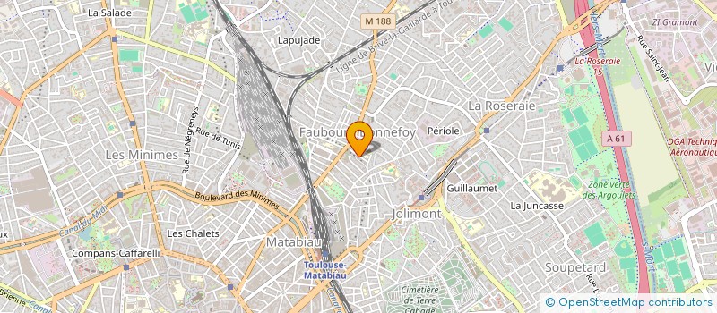 localisation de l'entreprise MADAME SOLENE DAVID  TOULOUSE