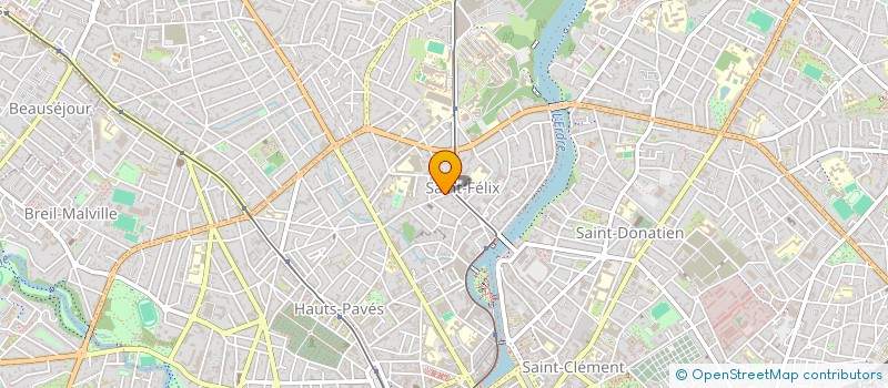 localisation de l'entreprise MADAME SOLENE DE VAUGIRAUD à NANTES