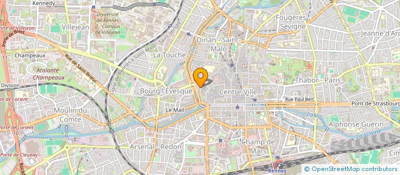 localisation de l'entreprise MADAME SOLENE DELAMARCHE  RENNES