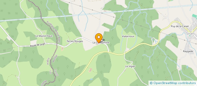 localisation de l'entreprise MADAME SOLENE DELMAS à SIRAN