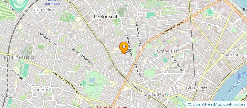 localisation de l'entreprise MADAME SOLENE DESSENS à LE BOUSCAT