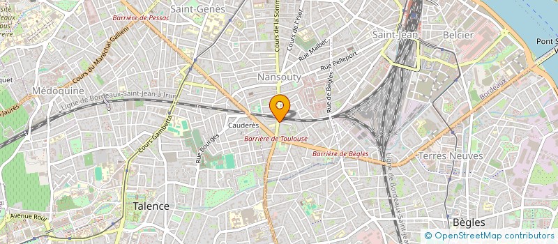 localisation de l'entreprise MADAME SOLENE DEVALS  BORDEAUX