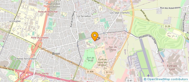 localisation de l'entreprise MADAME SOLENE DIEZ  LES AVENIERES VEYRINS-THUELLIN