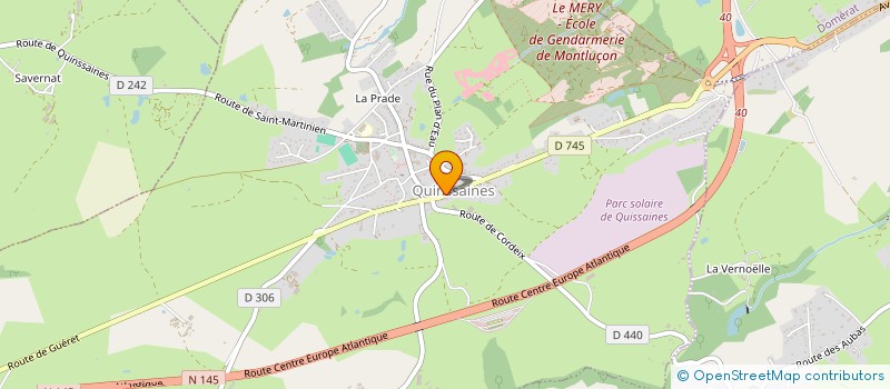 localisation de l'entreprise MADAME SOLENE DOS SANTOS à QUINSSAINES