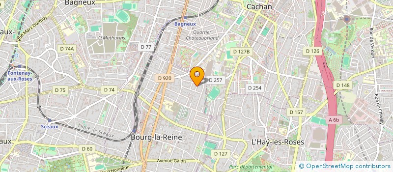 localisation de l'entreprise MADAME SOLENE DURMAN à BOURG-LA-REINE
