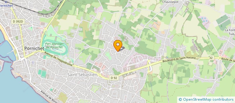 localisation de l'entreprise MADAME SOLENE ESCURAT  PORNICHET