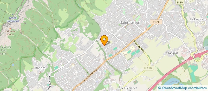 localisation de l'entreprise MADAME SOLENE ESPAGNAC  SAINT-ISMIER