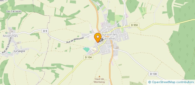 localisation de l'entreprise MADAME SOLENE FERON  COURSON-LES-CARRIERES