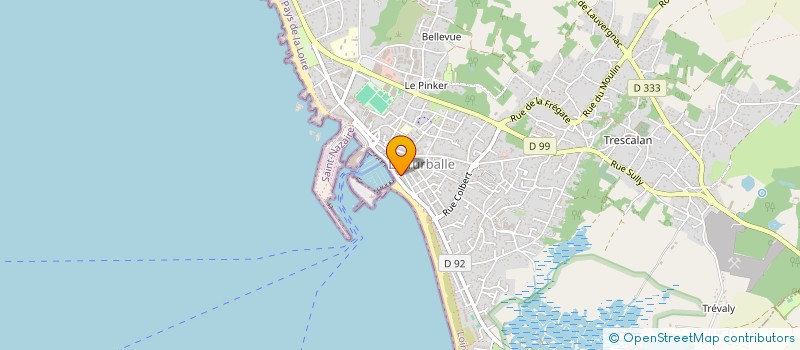 localisation de l'entreprise MADAME SOLENE FLOHIC  LA TURBALLE