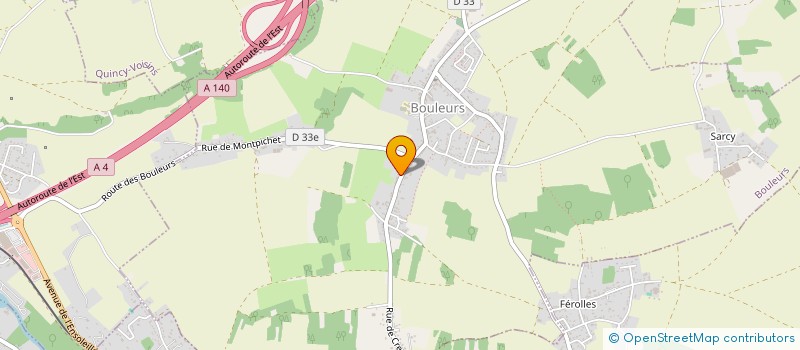 localisation de l'entreprise MADAME SOLENE FOATA  BOULEURS