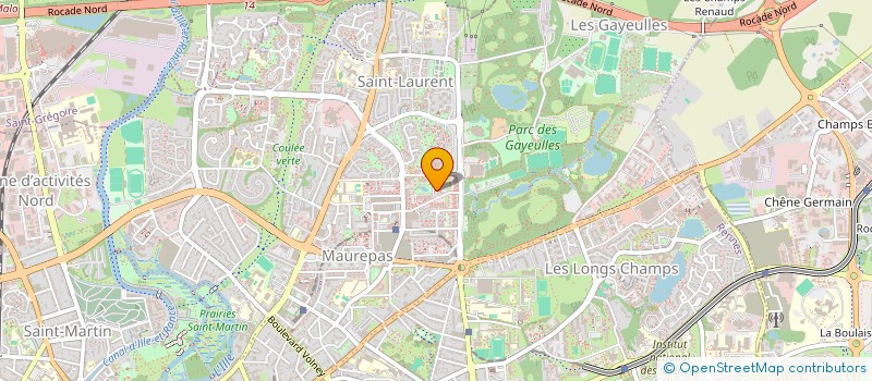 localisation de l'entreprise MADAME SOLENE FOSSE  RENNES