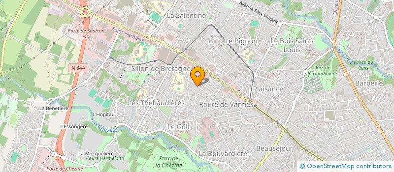 localisation de l'entreprise MADAME SOLENE FOURNY à SAINT-HERBLAIN