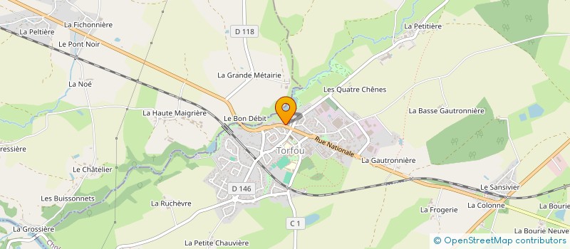 localisation de l'entreprise MADAME SOLENE GABORIAU à SEVREMOINE