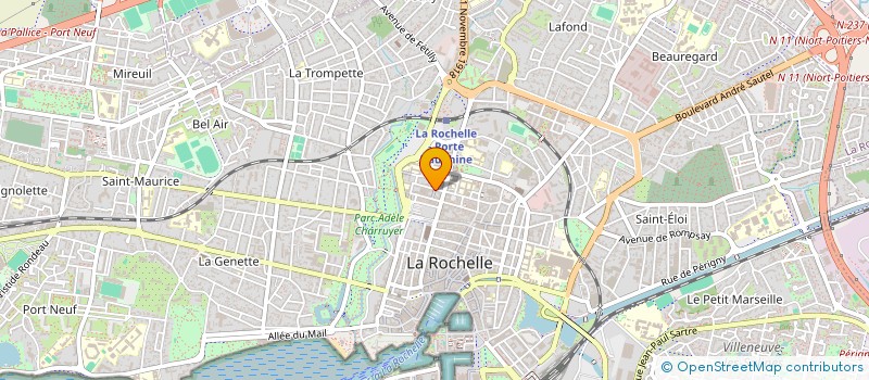 localisation de l'entreprise MADAME SOLENE GAUTIER  POITIERS