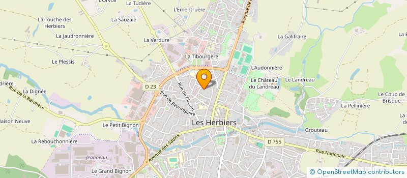 localisation de l'entreprise MADAME SOLENE GENDRIN à LES HERBIERS