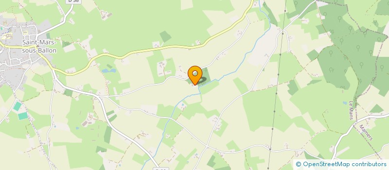 localisation de l'entreprise MADAME SOLENE GEORGES  BALLON-SAINT MARS