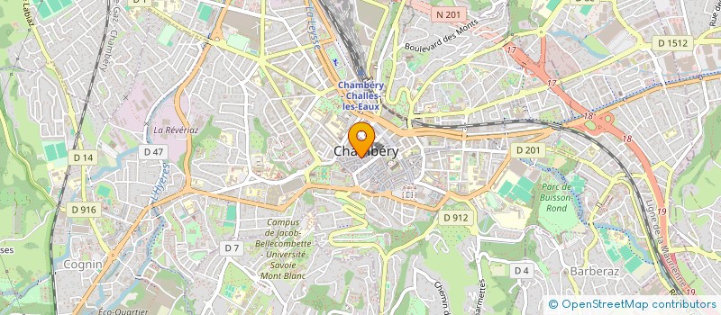 localisation de l'entreprise MADAME SOLENE GOMEZ  CHAMBERY